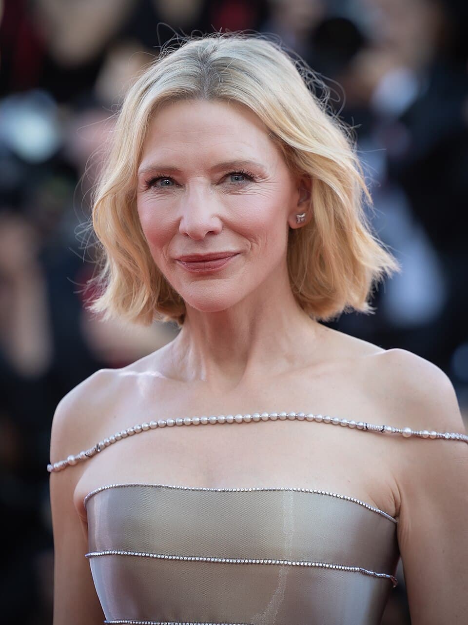 Cate Blanchett on the red carpet showcasing elegance and Academy Award winning screen presence